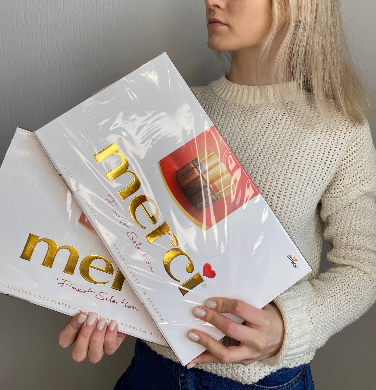 Шоколадные конфеты Мерси Ассорти 400гр.