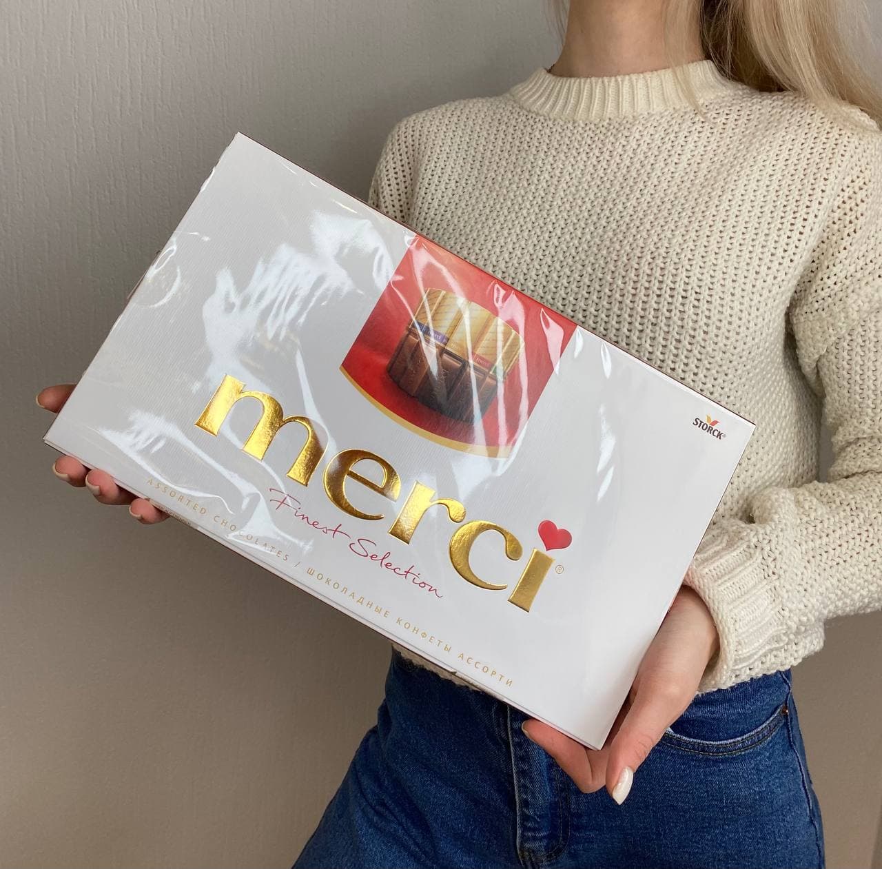 Шоколадные конфеты Мерси Ассорти 400гр.
